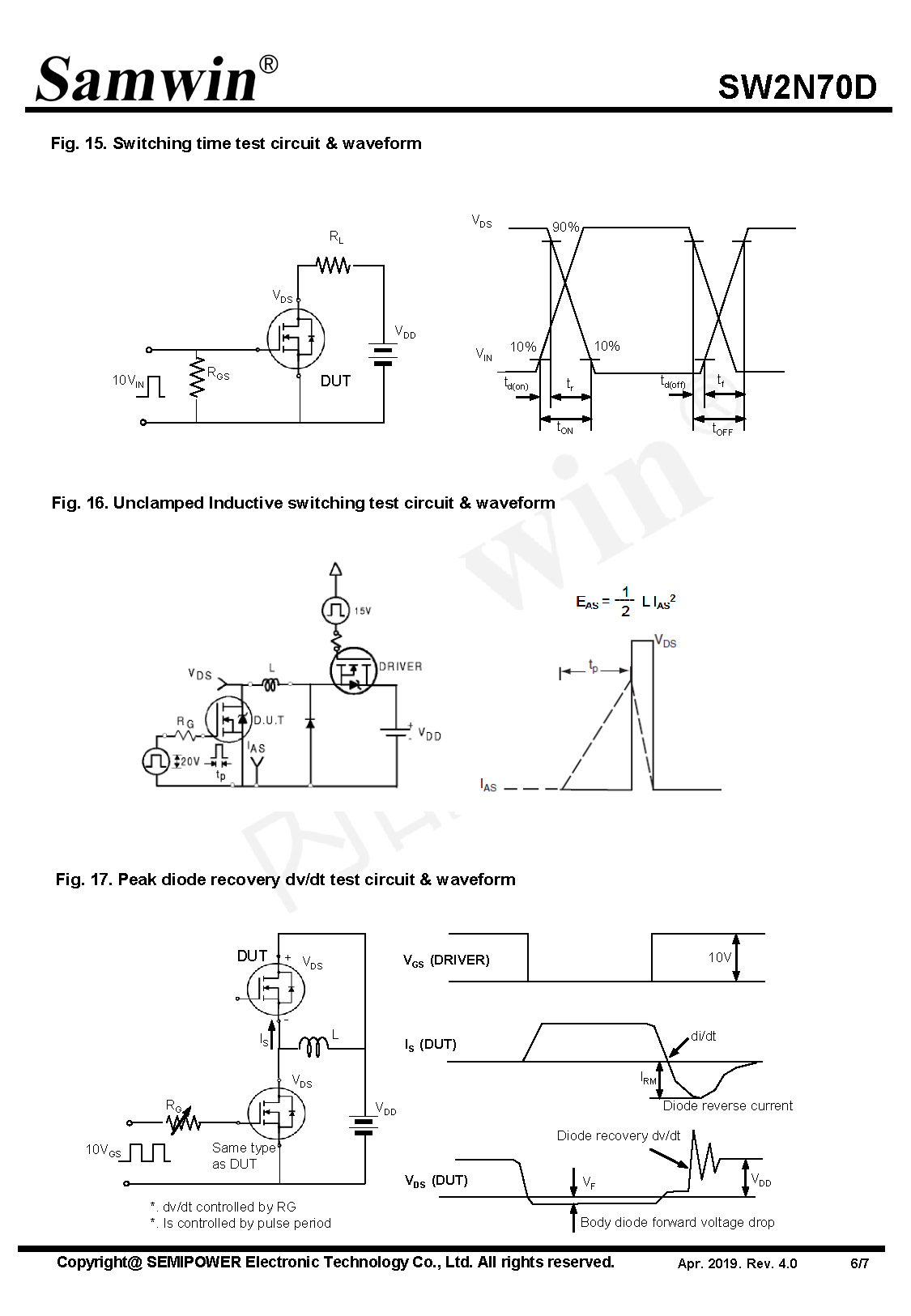 SAMWIN MOSFET