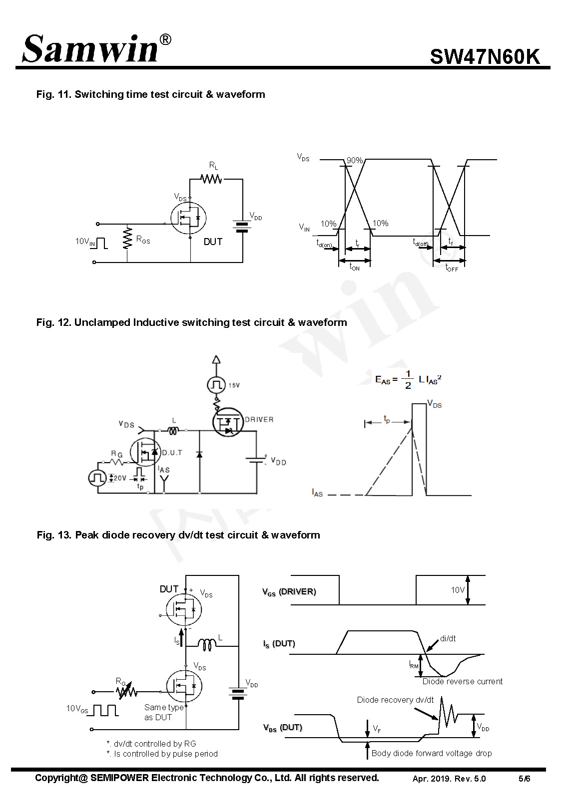 SAMWIN MOSFET